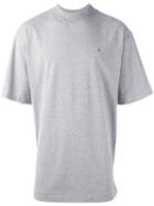 Études Plain T-shirt, Men's, Size: Medium, Grey, Cotton