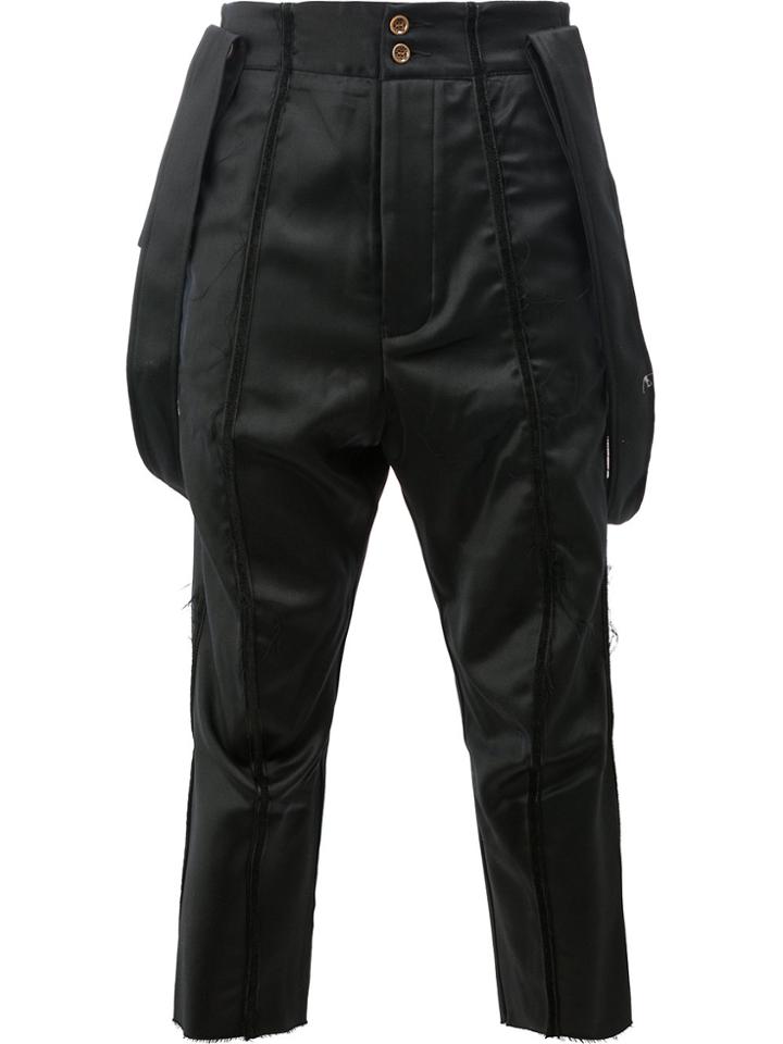 Song For The Mute L'eclaireur X Song For The Mute Cropped Trousers -