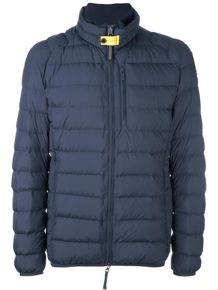 Parajumpers Padded Jacket, Men's, Size: Medium, Blue, Polyamide/polyester/feather Down