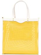 Anya Hindmarch Mesh Tote Bag - Yellow & Orange
