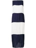 Daniela Gregis Contrast Stripe Tank Dress - Blue