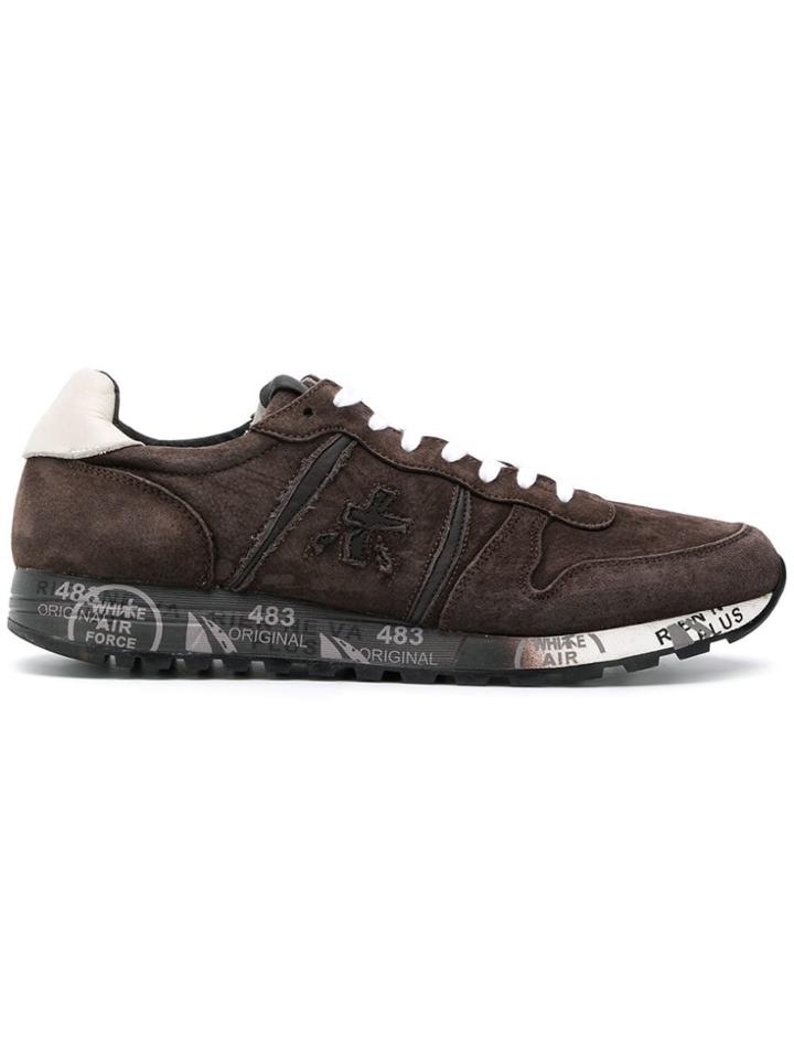 Premiata Eric Low Top Sneakers - Brown