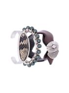 Toga Bangle Set, Women's, Brown