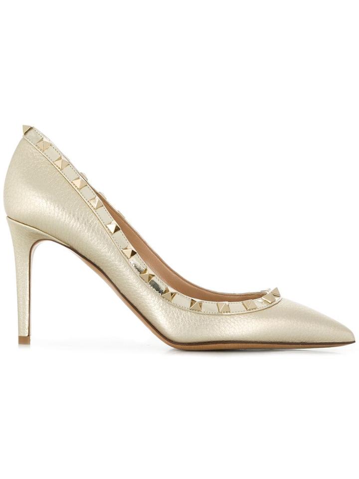 Valentino Valentino Qw2s0a04rgc P18 Platine Furs & Skins->calf Leather