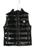 Moncler Kids 'ghany' Padded Gilet, Girl's, Size: 8 Yrs, Black