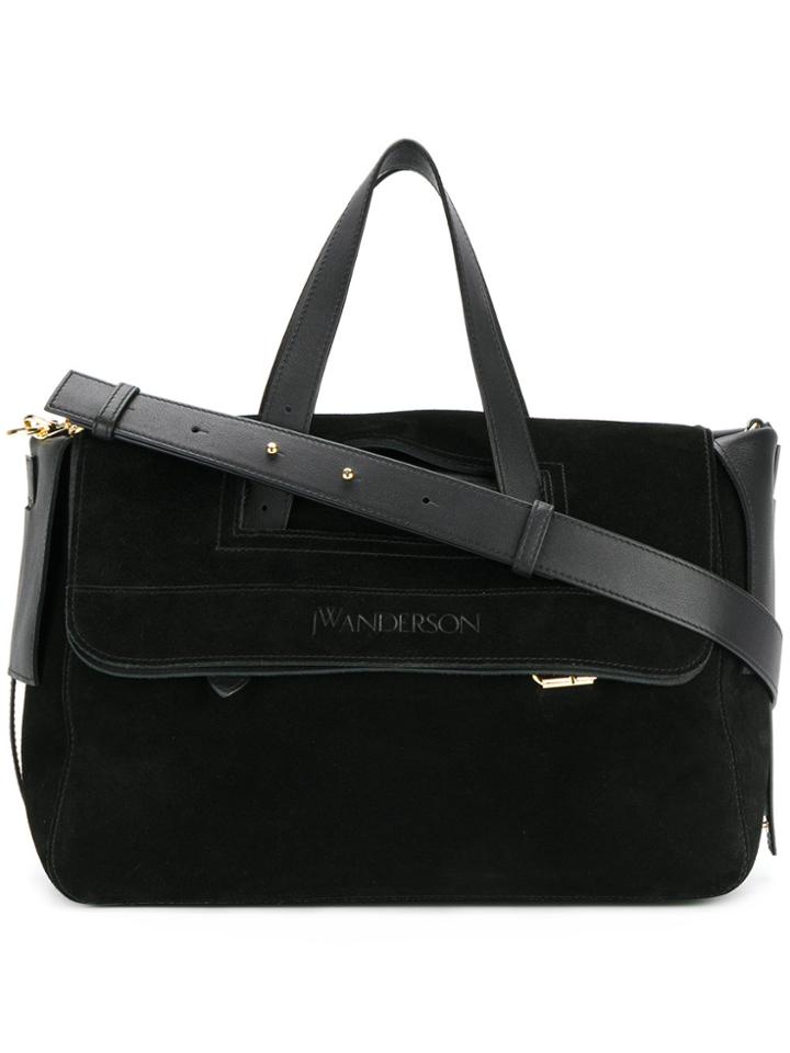 Jw Anderson Slouchy Tote - Black