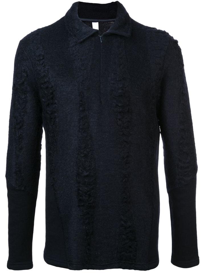 Cottweiler Textured Polo Shirt - Blue