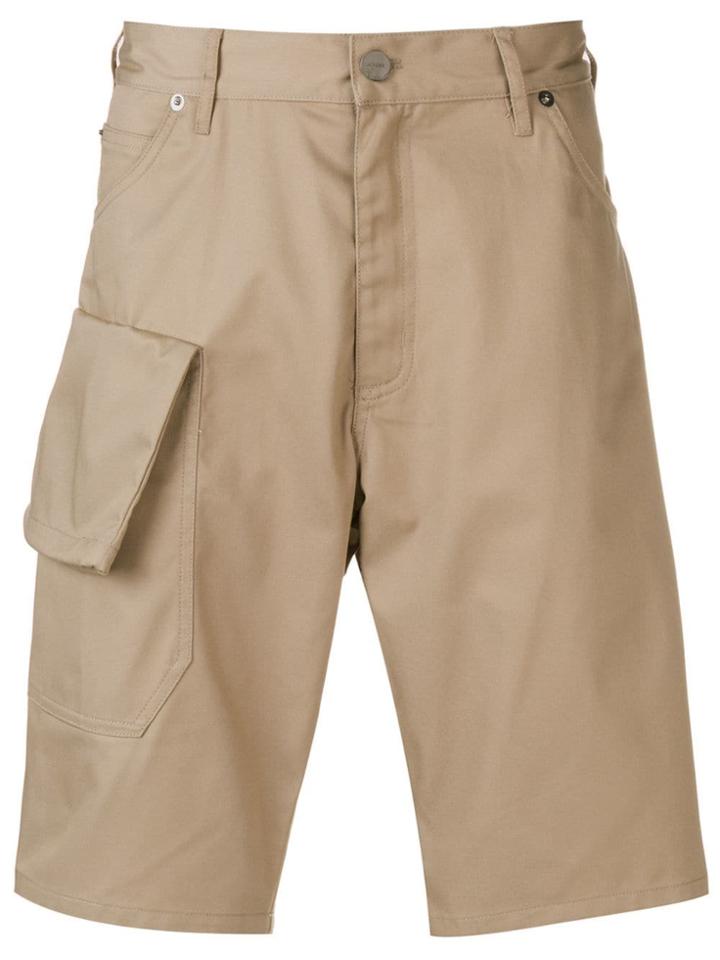 Jacquemus Flap Pocket Shorts - Neutrals