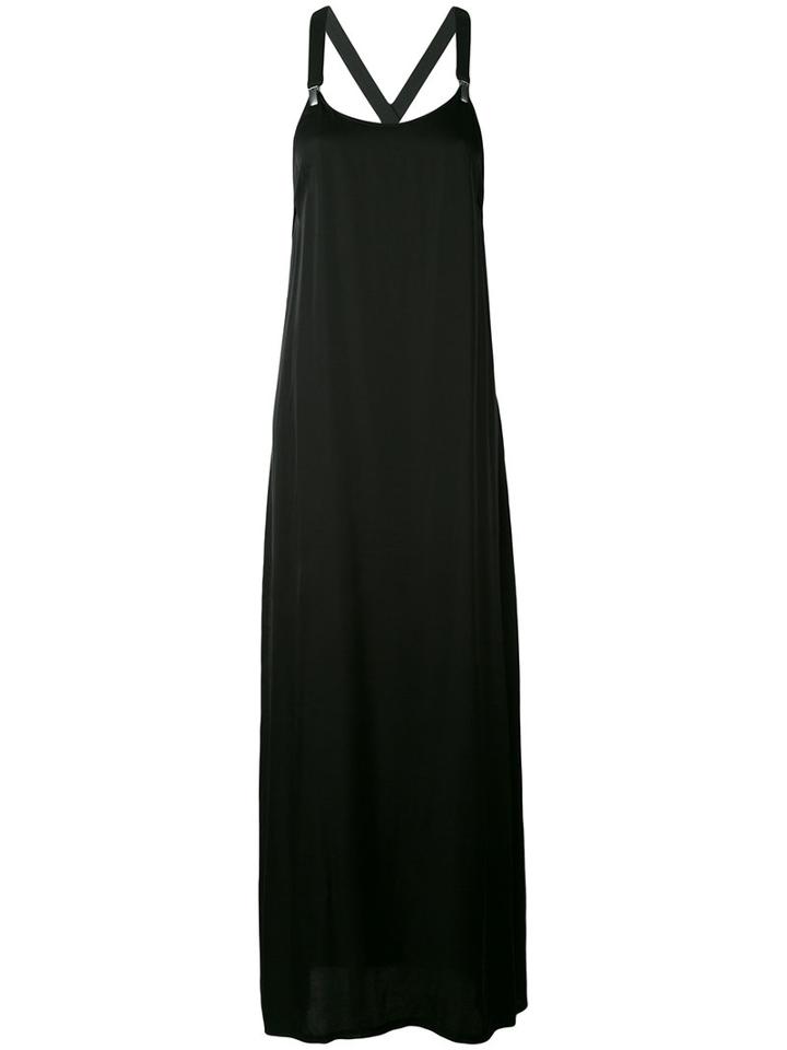 Damir Doma Dungaree Strap Dress, Women's, Size: Small, Black, Viscose