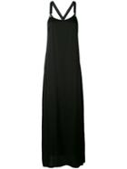 Damir Doma Dungaree Strap Dress, Women's, Size: Small, Black, Viscose
