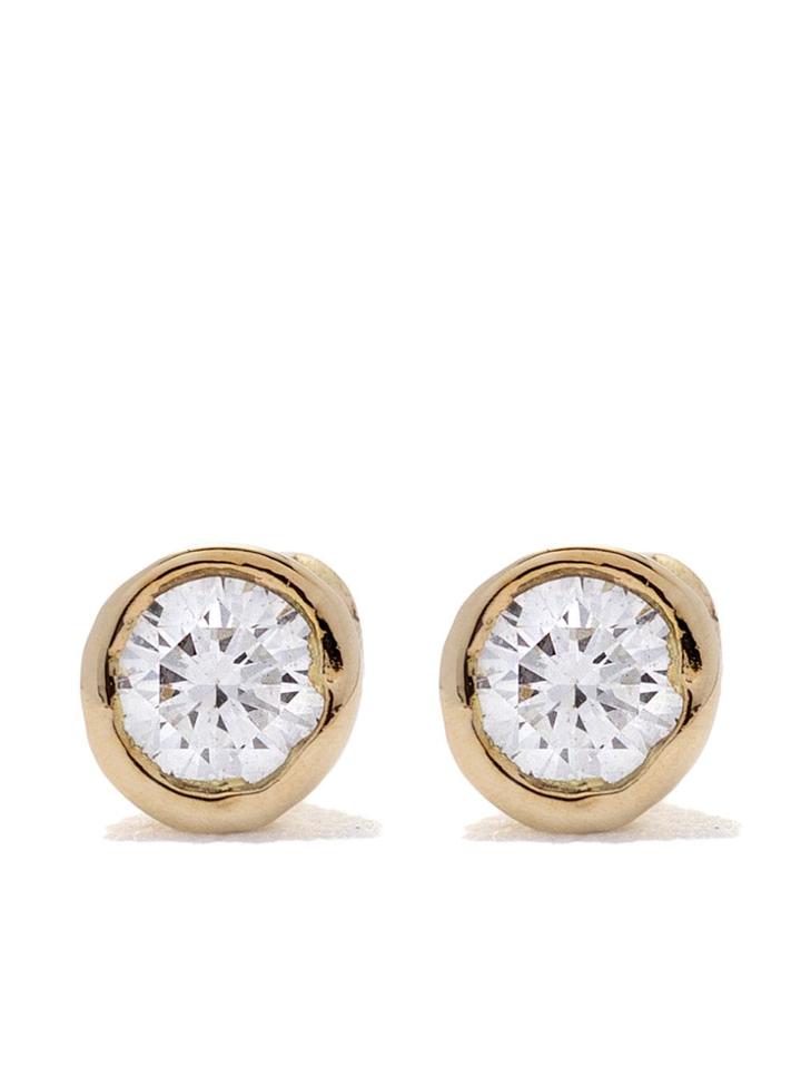 Wouters & Hendrix Gold 18kt Diamond Stud Earrings - Yellow Gold