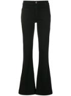 The Seafarer Button-embellished Striped Jumper - Black