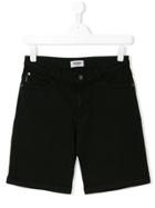 Moschino Kids Causal Denim Shorts - Black