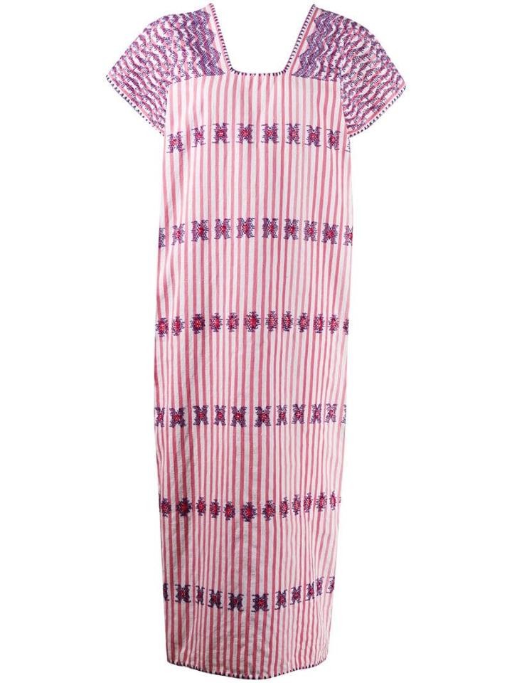 Pippa Holt Relaxed Fit Kaftan Dress - Pink