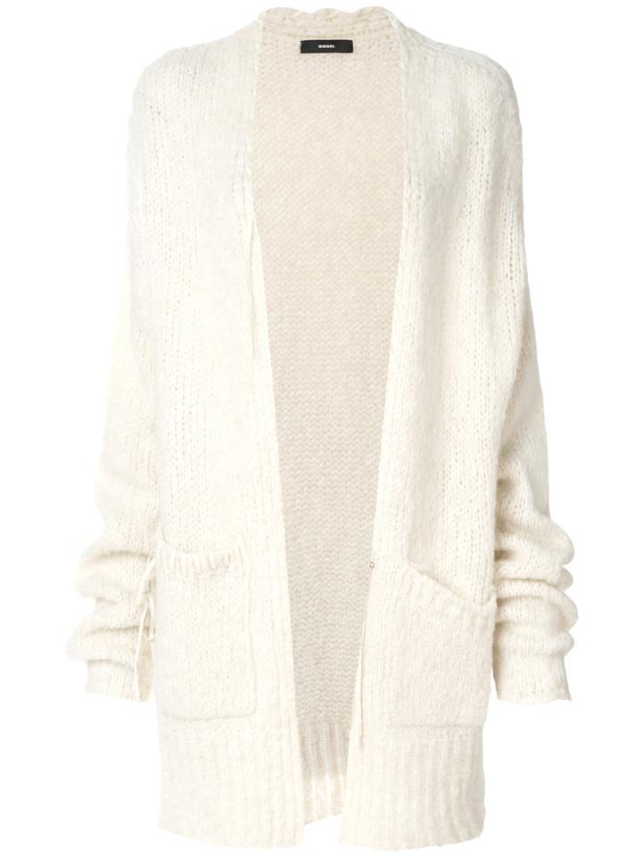 Diesel Oversized Cardigan - Nude & Neutrals