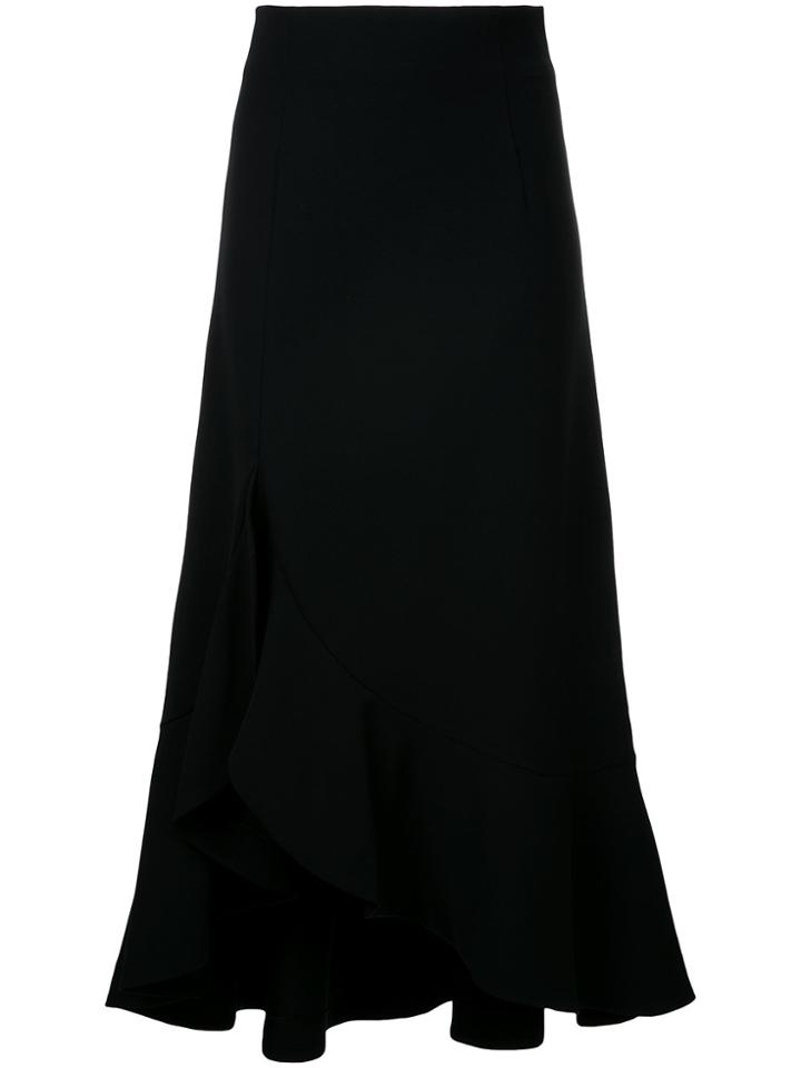 G.v.g.v. Cady Ruffled Skirt - Black
