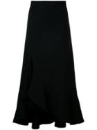 G.v.g.v. Cady Ruffled Skirt - Black