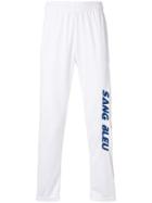 Omc Embroidered Logo Track Pants - White