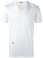 Dior Homme V-neck T-shirt, Men's, Size: Small, White, Cotton