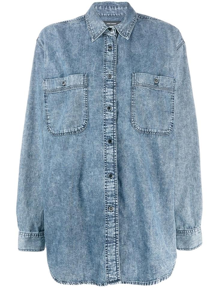 Isabel Marant Lynton Shirt - Blue