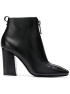Kendall+kylie Zipped Ankle Boots - Black