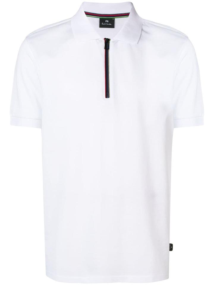 Ps By Paul Smith Basic Polo Shirt - White