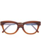 Kuboraum K19 Glasses - Brown