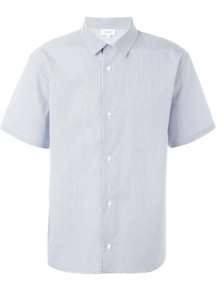 Jil Sander Pindot Print Shortsleeved Shirt