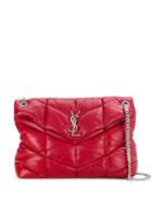Saint Laurent Medium Loulou Shoulder Bag - Red