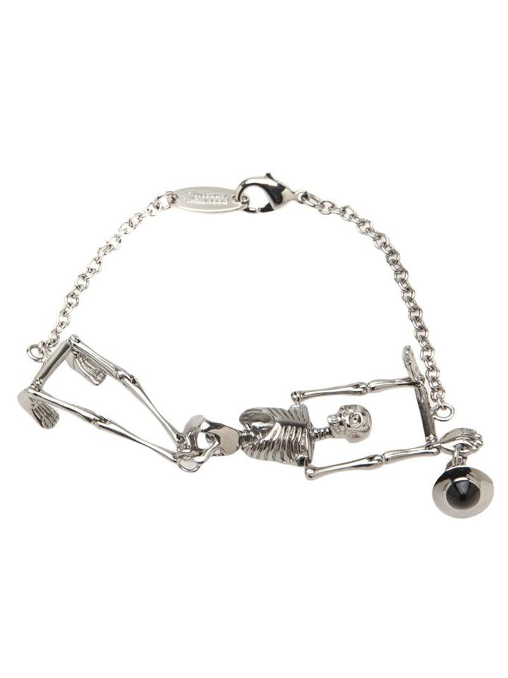 Vivienne Westwood Skeleton Pendant Bracelet