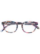 Salvatore Ferragamo Eyewear Square-frame Optical Glasses - Multicolour