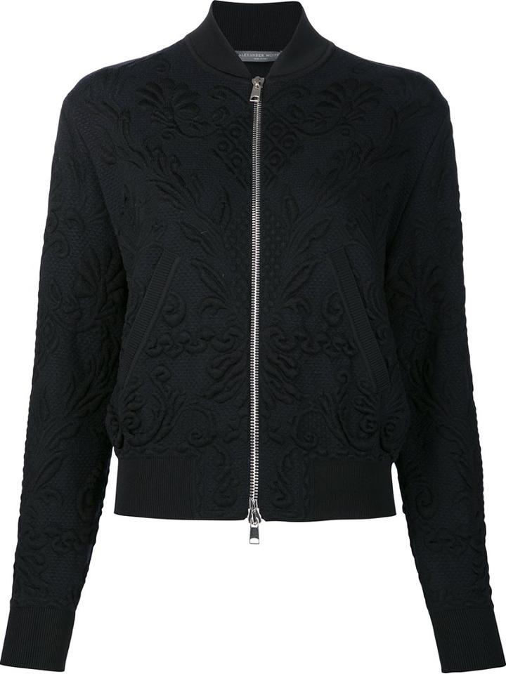Alexander Mcqueen Quilting Bomber Jacket