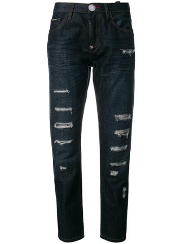 Philipp Plein If We Gonna Do It Jeans - Blue