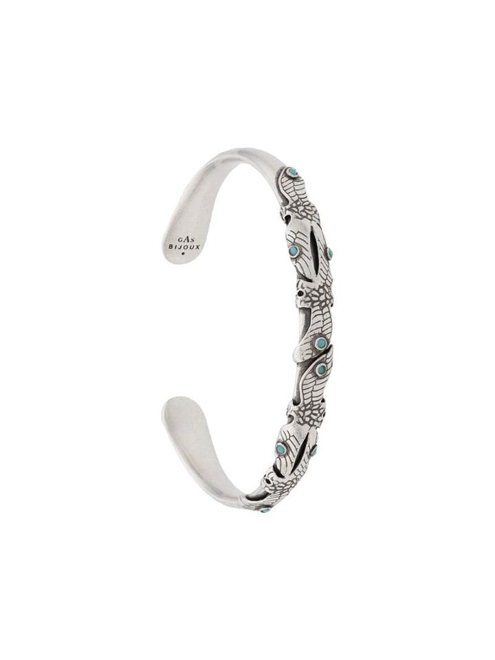 Gas Bijoux Eagle Bangle - Silver
