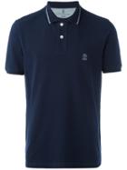 Classic Polo Shirt - Men - Cotton - L, Blue, Cotton, Brunello Cucinelli