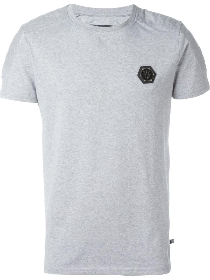 Philipp Plein Safe T-shirt, Men's, Size: Xs, Grey, Cotton