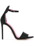 Oscar Tiye Bow Stiletto Sandals