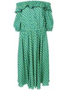 Philosophy Di Lorenzo Serafini Off-the-shoulder Heart Print Dress -