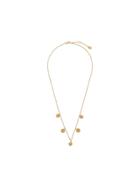 Northskull T Bar Pendant Necklace - Gold