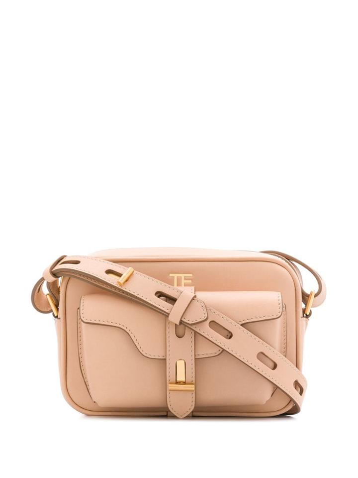 Tom Ford T-twist Shoulder Bag - Neutrals
