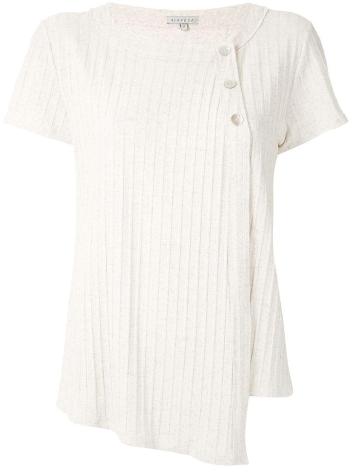 Alcaçuz Muriel Ribbed Blouse - Neutrals