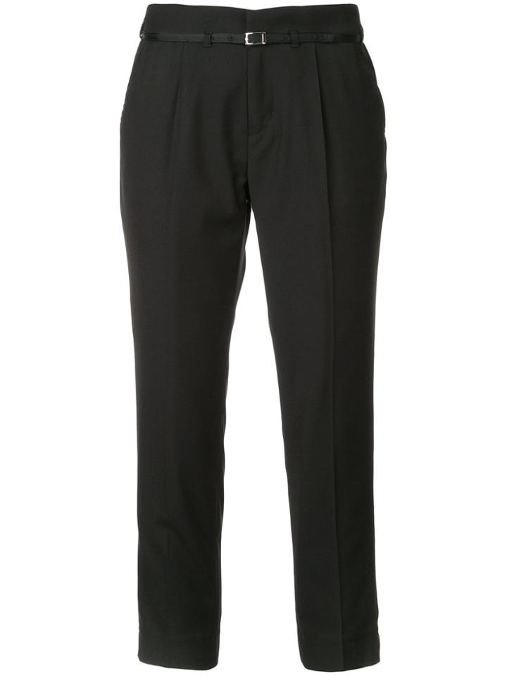 Guild Prime Cropped Tailored Trousers - Black