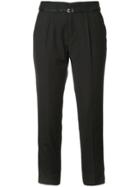 Guild Prime Cropped Tailored Trousers - Black