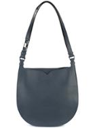Valextra Classic Shoulder Bag - Blue