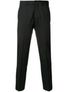 Ami Alexandre Mattiussi Cropped Skinny Trousers - Black