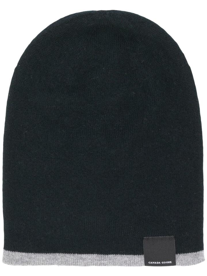 Canada Goose Reversible Beanie - Black