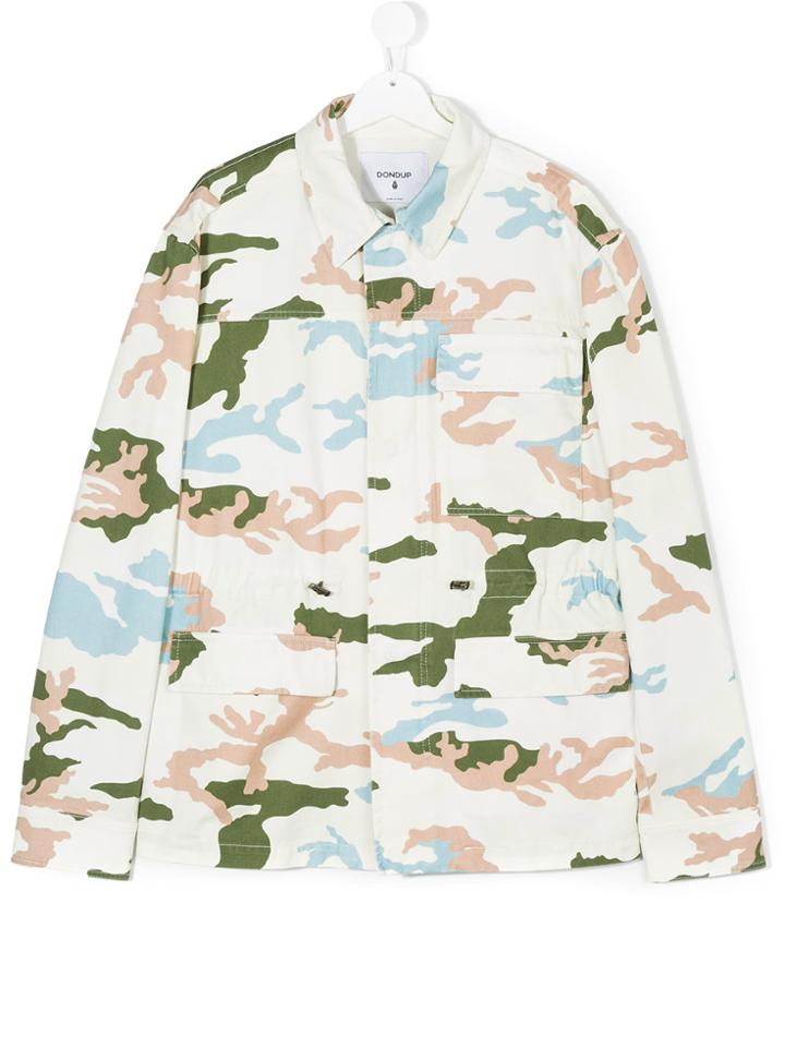 Dondup Kids Camouflage Jacket - Nude & Neutrals