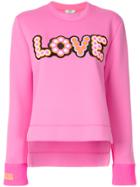 Fendi Logo Sweatshirt - Pink & Purple