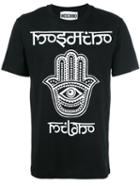 Moschino Hamza Hand T-shirt, Men's, Size: Small, Black, Cotton