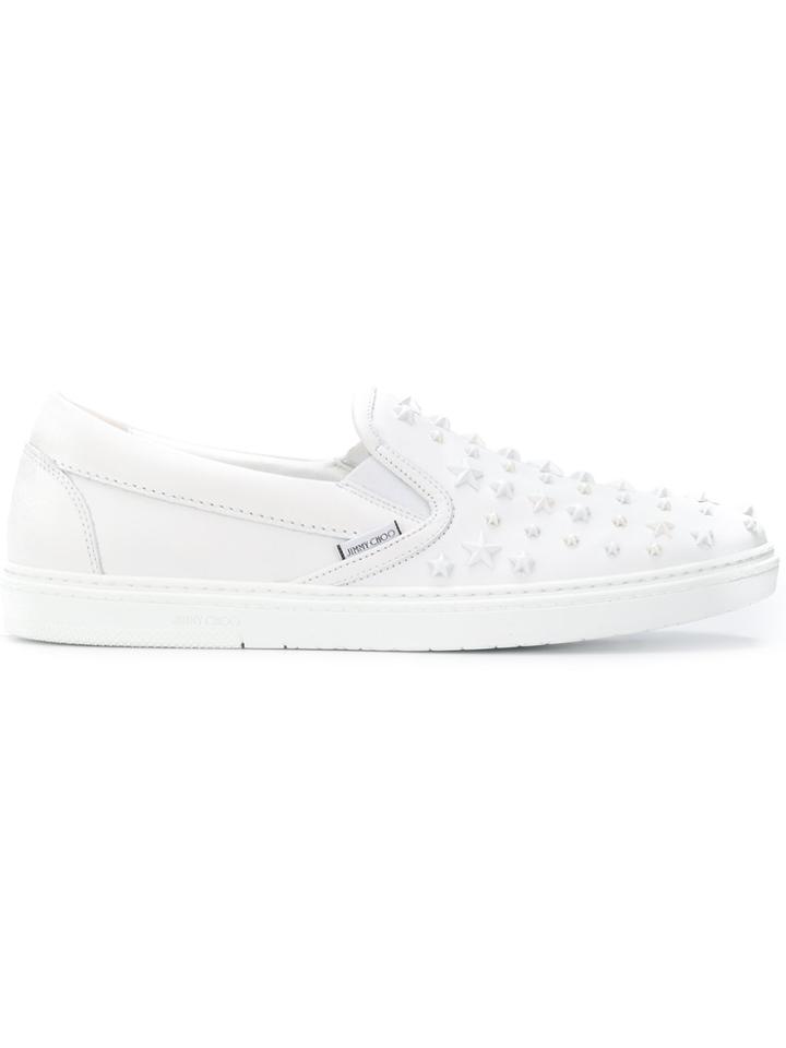 Jimmy Choo Grove Sneakers - White
